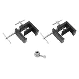 2PCS Cabinet Clamp Aluminum Alloy Steel Face Frame Clamp Cabinetry Claw for Easy and Fast V1294-YM0703-3114230030011