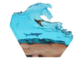 LED Ocean Surfing Night Light Synthetic Resin Wooden Handmade Bedside Table Lamp 3D Desk Art V1294-YM0901-3119250009511