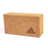 Adidas Yoga Cork Block Home Gym Fitness Exercise Pilates Tool Brick - Brown V563-ADYG-20100-CORK