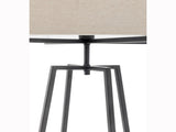 Modern Dimmable Floor Lamp Table Desk Lamp w/ Linen Shade Scandi - Matte Black V563-75181_75182