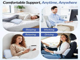 Inflatable Lumbar Support Pillow for Bed with Customized Lower Back Pain Relief & Support, Memory V1107-115-48720