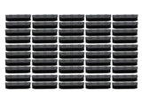 50PCS 10cm Greenhouse Film Clamp Heat Resistant Tube Clip Gardening Frame Pipe Clip for GardenBlack V1294-YM0715-3111210428411
