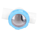 2in Visible Check Valve Non Return Anti Backflow Accessories for Swimming Pool One Way Pipe V1294-YM0901-3111200304711