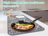 Sink Protectors for Kitchen, 26''x 14'' Silicone Mat, Heat-resistant Easy-Clean Kitchen V1366-AZ2-W-04630