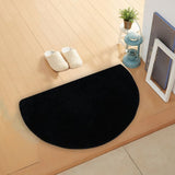 1X Carpet Semicircular Doorway Entry Floor Mat Black Carpet Toilet Fan Shower Room V1366-AZ2-W-20603