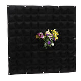 81 Pockets Vertical Felt Garden Plant Growing Container Bags Wall Hanging Planter V1294-YM0722-JYB00529-01