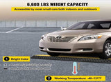 Rubber Cable Guard, 3-Channel, 2 x 2.3 in - Durable Cord Protection Ramp for Driveways, 6600 lbs V952-GXB900X580X75-3PCV0