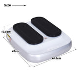 FORCE Portable Electric Circulation Leg Trainer Exerciser Machine With Remote Control Silver V891-ZY-LEGTRS-X1