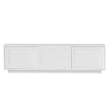 Artiss TV Unit Entertainment Unit Storage Cabinet 160cm White FURNI-L-3C-TV160-WH-AB