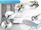 Shower, Anti-limescale Shower-s chloramine, fluoride and heavy metals, Shower V1189-LC-LY-00079