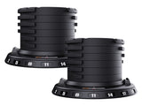 Powertrain 2x 40kg Adjustable Kettlebell One Hand Adjustment Weight Set AKB-XDB-20-2