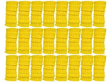 24x Womens Leg Warmers Disco Winter Knit Dance Party Crochet Legging Socks Costume - Yellow V563-BR-24LEGWARMS-YLW