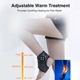 Electric Foot Ankle Massager with Heat Black V728-OBA1005007197652058