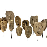 Handcrafted Mask Faces Figurines 60cm V637-33844FCE