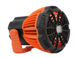 Outdoor Tent Fan Remote Control Hangable Fan with LED Light Battery Operated USB Rechargeable Fan V1294-YM0703-3113230169511