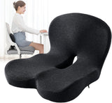 Ergonomic Memory Foam Seat Cushion with Lumbar Support and Tailbone Protection for Office Chairs, V1188-MS-325-0090