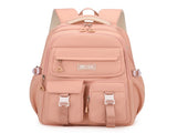 Pink Large Capacity Waterproof Student Backpack - Fits 15-Inch Laptop, Multi-Pocket Travel Daypack V888-ELOSUNG32501