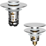 Upgraded 3 in 1 Bathroom Sink Drain Strainer V1258-DP02-C-818