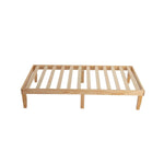 Single Size Warm Wooden Natural Bed Base Frame – King Single V264-STB-108P-NTR-KS-1