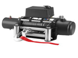 Electric Winch, 5400 kg Load Capacity, 12V DC Truck Winch with 9.1 mm x 26 m Steel Rope, Wireless & V952-GSSDDJP12000FOZ31001V9