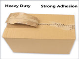 2 Pack Packaging Tape with Dispenser Strong Transparent Adhesive Tape for Boxes Moving Parcels V1258-DP02-BOL-757