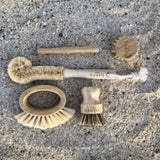 Eco Cleaning - Bamboo Scrubbing Brushes set of 4 V573-CBBOX