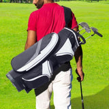 Golf Cart Bag with 14 Way Organizer Divider Top, 36 Multiple Pockets Premium Nylon Cart Bag, V952-TCB37YC7GHSPCXNBHV0