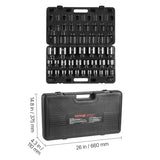 Impact Socket Set Inches 29 Piece Impact Sockets, 6-Point Sockets, Rugged Construction, CR-M0, V952-CJTT34IN29PC00001V0