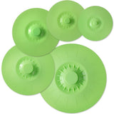 Silicone Bowl Lids,Set of 5 Silicone Food Lids for V1192-AZ-W-31081