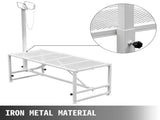 Livestock Stand 51x23 inches, Trimming Stand with Straight Head Piece, Goat Trimming Stand Metal V952-YYZJJSCDLZBS00001V0
