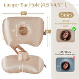 Piercing Pillow - Ear Piercing Pillow With Foam Plug, Adjust Shredded Memory Foam Picrcing Pillow V1107-115-18913-CHA