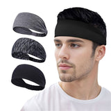 Elastic Striped, Elastic Sweat,10pack Portable Breathable Head Band,Non Slip V1192-AZ-W-17411