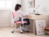 Kids Desk Chair - Children Office Study Seat with Footrest CILO - Pink V274-FT-OC-2615-FPK