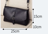 Genuine Leather Women's Crossbody Bag with Soft Cowhide Finish V888-ELOSUNG28571
