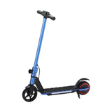 Electric Scooter 130W 16KM/H LED Light Folding Portable Riding Commuter Blue ESC-S32-6-BL