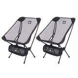 2pcs Outdoor Folding Moon Chairs Black V728-OBA1005007805543487