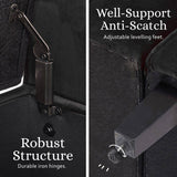Storage Ottoman Stool Arm Bench Seat 132cm Velvet BLACK V274-FT-GQ298-BK