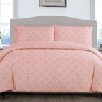 Artex Peach Nzeppel Quilt Cover Set Queen V442-ATX-QUILTCS-NZEPPEL-PEACH-QS