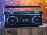 Crosley Blast Boombox Cassette Player - Black V398-CT202A-BK