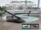 Black Cordless Handheld Vacuum Cleaner with 5 Brush Attachments & LED Light for Home Car - 18KPA V888-ELOSUNG52042