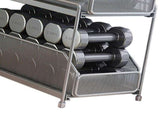 Pull Out Cabinet Organizer 2 Tier Carbon Steel Mesh Large Capacity Easy Maintenance Sliding Basket V1294-YM0706-3118230202311