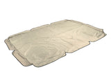 Swing Canopy 600D Silver Coated Oxford Cloth Waterproof Swing Top Cover for Outdoor Beige V1294-YM0718-3111220248013