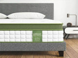 Artiss BedStory Single Bed Frame and Mattress Set, 30cm Hybrid Cooling Gel Mattress with Grey BFRAME-SET-NEO-XFMA-S