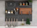 CARLA HOME Pegboard Combination Kit with 4 Pegboards and 18 Accessories Modular Hanging for Wall LSB-36100