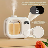 One-button switch, five adjustable intelligent aromatherapy diffuser - suitable for essential oils / V1102-M-SHOE-32531-GRAY-13A24156
