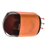 Wall Mounted Chopsticks Holder Dust Prevention 3 Compartments Large Capacity Draining Utensil V1294-YM0626-3118230011313