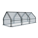 Green Fingers Greenhouse 2.7x0.9x0.9M Mini Green House Raised Garden Bed Planter Box GH-MINI-F-270X92-TP