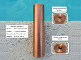 Arkzeo Solar Copper Anode For Swimming Ionizer Purifier Cleaner 230G 160G 474G Filter Spring V1189-LWWAL-20260327-04346