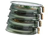 Transparent Green Insulated Food Stackable Multilayer Dustproof Thermal Vegetable Storage V1294-YM0703-3118230143413