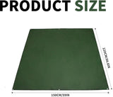 Waterproof camping tarp 2x1.5m - With rings - Heavy-duty groundsheet for tents, outdoor blankets and V1188-MS-313-0606